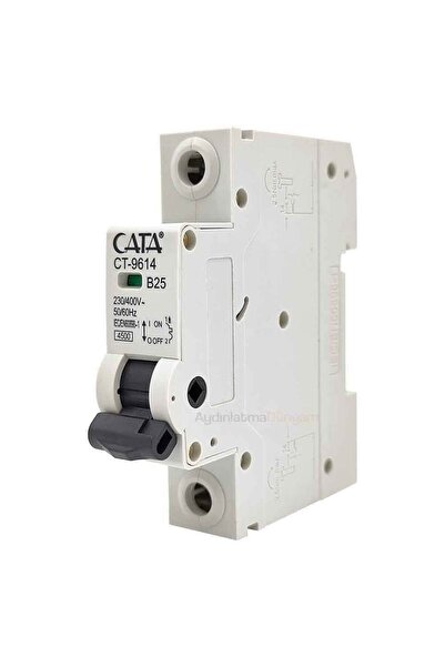 CT-9614 25 AMP осигурувач B тип 4.5K монофазен