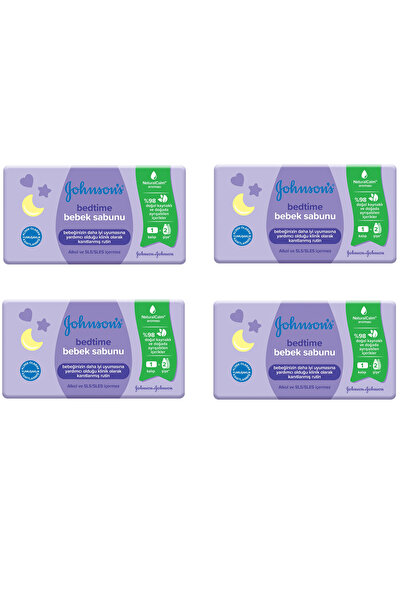 Johnsons Baby Bedtime сапун 90 g 4 парчиња