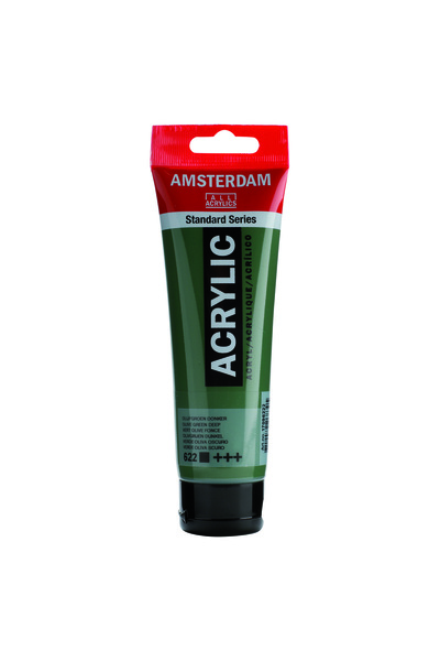 Amsterdam акрилна боја 120ml. N:622 Olive Green Deep