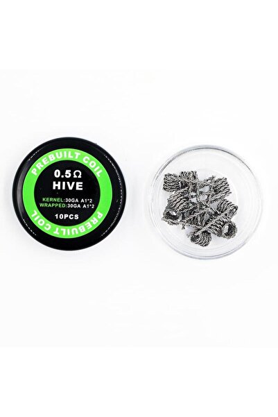 0.5 Ohm готова намотка, 10 парчиња 30GA A1*2