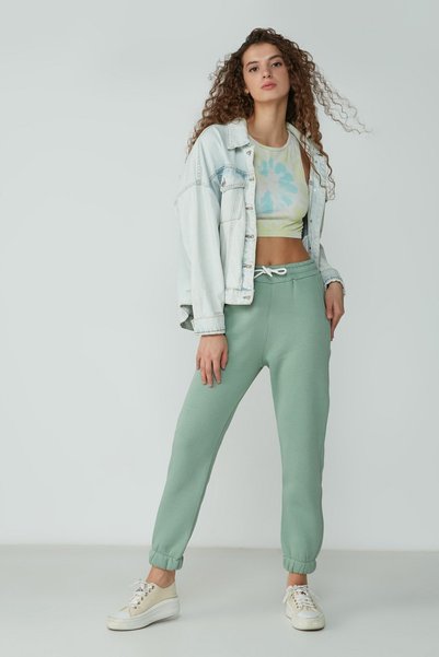 Basic Jogger Sweatpants 902 Pistachio Green