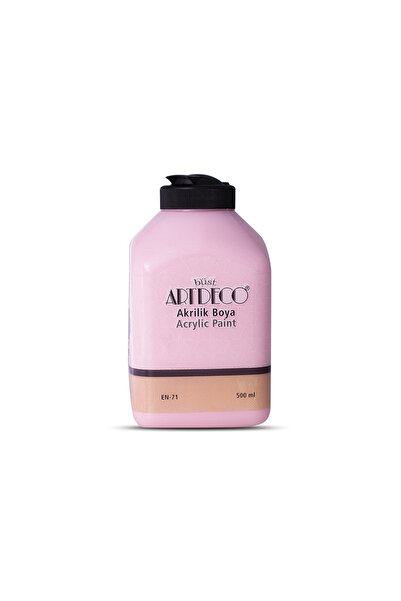 Акрилна боја 500ml бебешко розова 3674