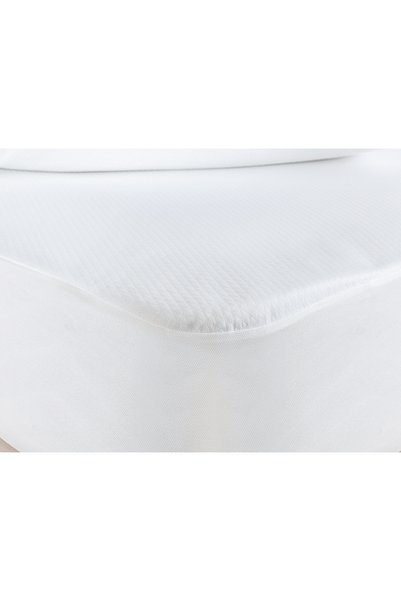 Flore Liquid Proof Fitted Single Bed Mattress - White