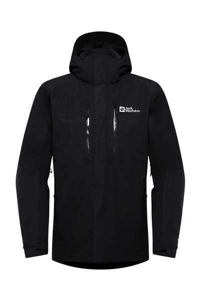 Jasper 3In1 Jkt (водоотпорна и отпорна на ветер) машка јакна за на отворено, црна