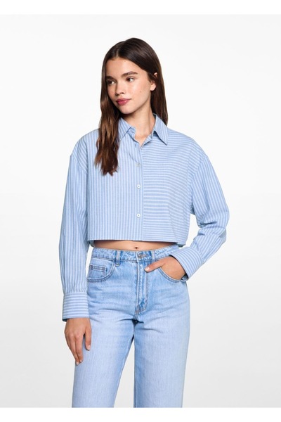 Contrast Striped Shirt