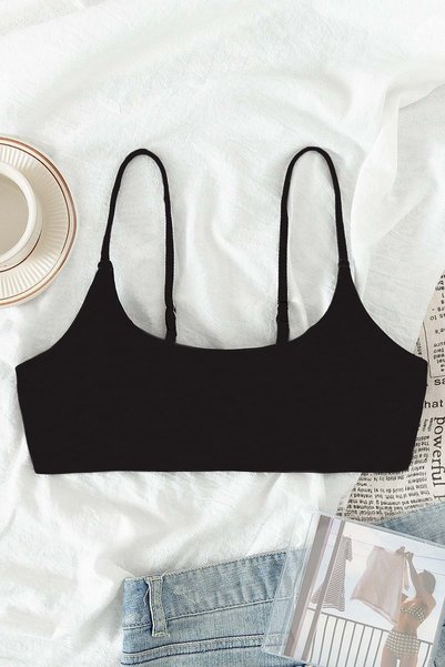 Stylish Design Bikini Top with Adjustable Straps