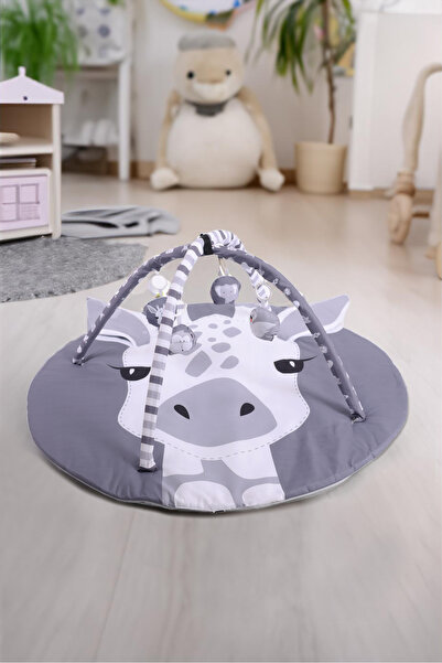 3D подлога за игра со сафари животни 115*115 cm