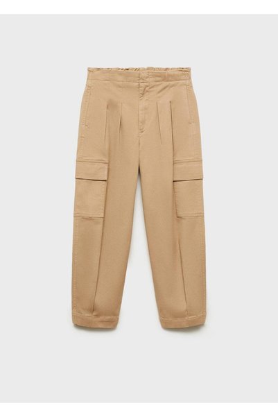 Pleated Cargo Pants