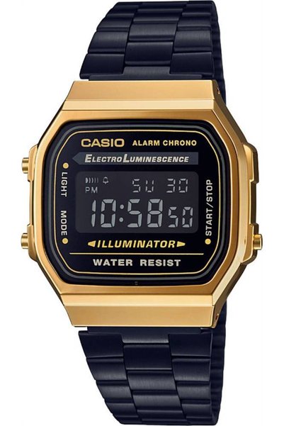 A168WEGB-1BDF RETRO MEN'S WATCH