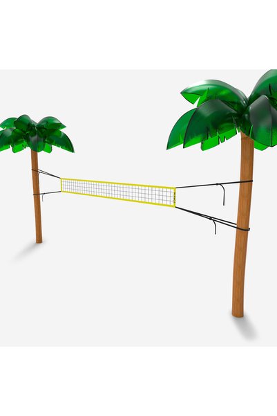 Kipsta Beach Volleyball Net - Yellow - Bv100