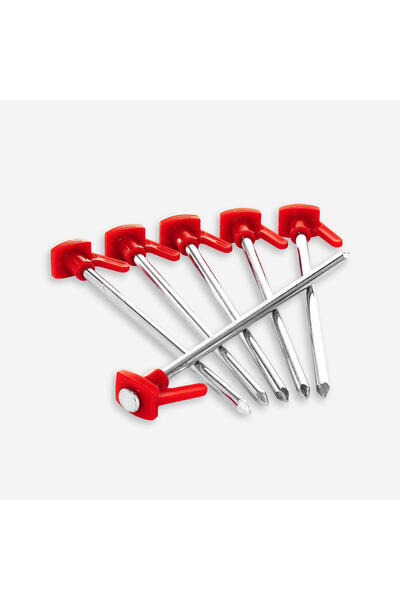 Quechua Hard Ground Tent Peg - 6 Pieces
