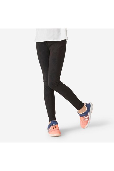 Children's Black Sports Leggings 100
