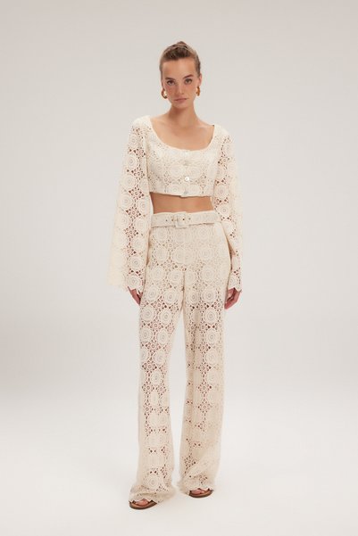 Guipure Trousers