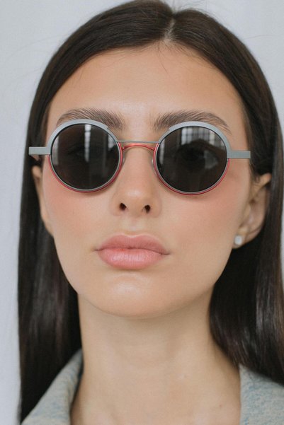 Bjorn Anthracite Red Black Sunglasses