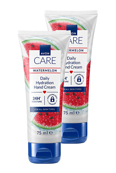 Care крема за раце со мирис на лубеница 75 Ml. двоен сет