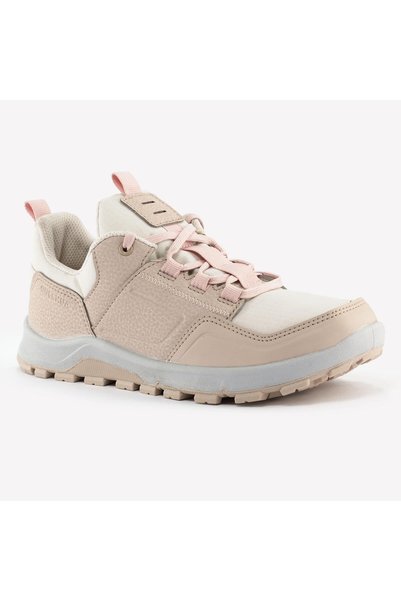 Quechua Children's Lace-Up Outdoor Shoes - Pink - Nh500