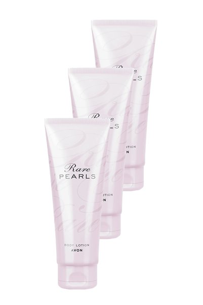 Rare Pearls Women's Body Lotion 125 ml. Triple Set