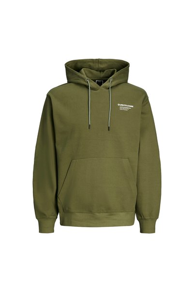 Jack&Jones Hood Aero Men's Green Hooded Sweatshirt