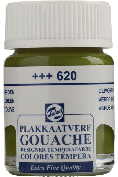 Gouache Jar 16ml Gouache Paint Olive Green / 620