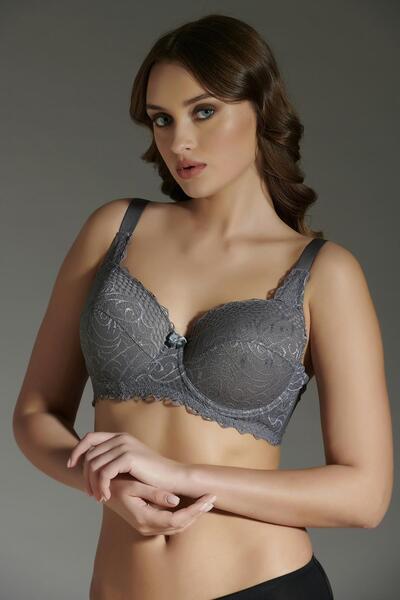 Unsupported Bra C18040 Gray