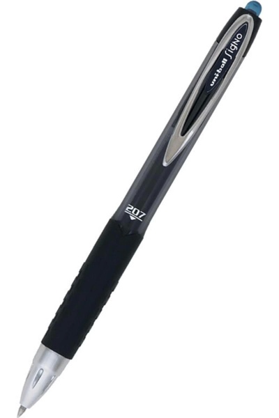 Uni-Ball Umn-207 (0.7) Black Signo Pen