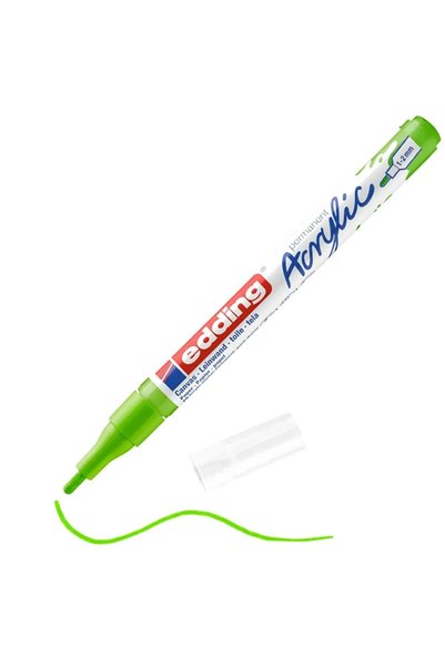 Marker Acrylic Thin Tip 1-2 mm Yellow-Green 927 5300