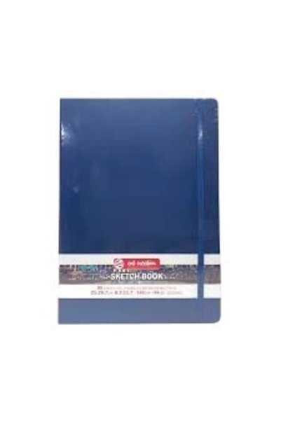 Art Creation Sketch A4 Book Hard Cover Sketchbook 80 Sheets 140 Gr 21X29,7 cm Navy Blue