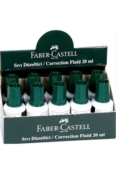 Faber-castell течен коректор 20 Ml течен коректор 5088 169300 (кутија од 10 парчиња)