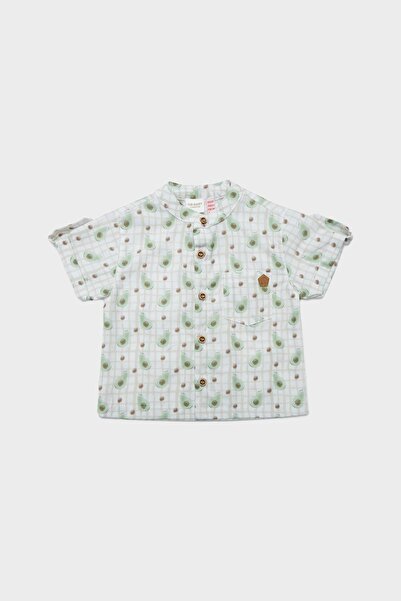 Bg Store кошула со дезен за бебиња 23ss0lt8602