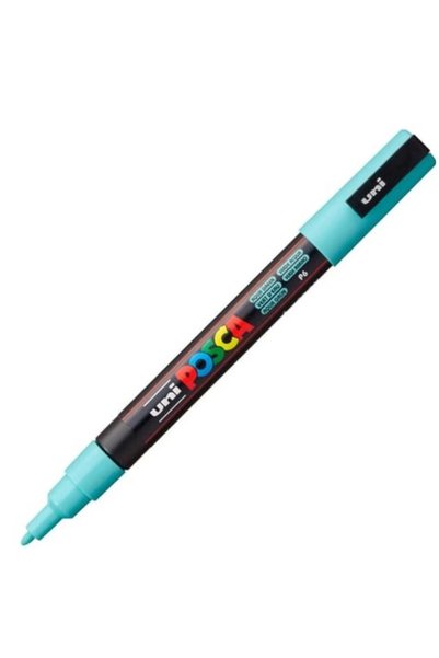 Uni Posca Water-Based Poster Marker 0.9-1.3 Water Green Pc-3M
