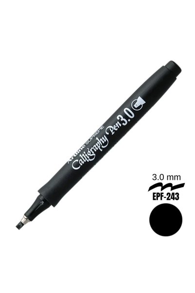 SUPREME КАЛИГРАФСКО ПЕРО 3.0 ЦРНО EPF-243