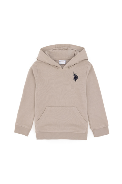 Boy's Stone Basic Hooded Sweatshirt 50289134-Vr049