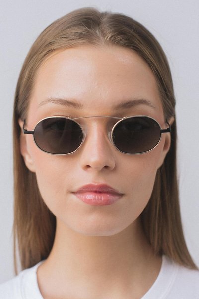 Oliver New Gold Green Sunglasses