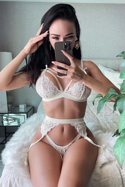 Lace Garter Bra Panty Suit Lingerie