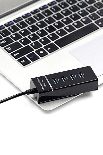USB 3.0 хаб со 4 порти и LED, USB мултипликатор, адаптер за пренос на податоци со кабел