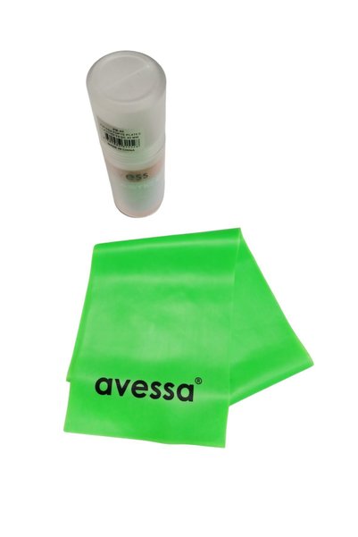 Pilates Rubber in Tube Pb-40 Green 40 Mm