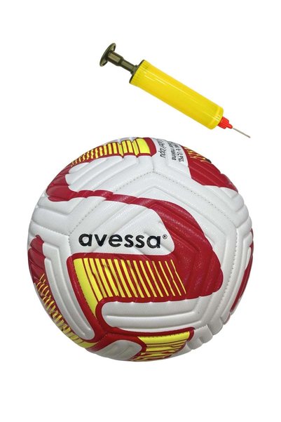 Ft-900-130 Red Soccer Ball with 4 Liner Pumps