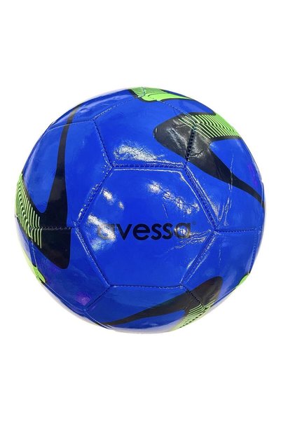 Navy Blue 2 Lining Football Ball - Ft-100