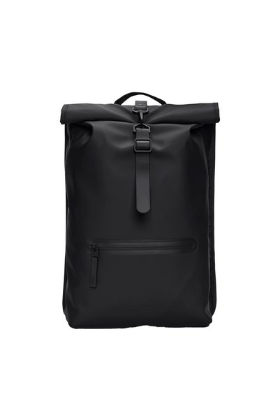 Rolltop Rucksack W3 Unisex Black Backpack Unisex Backpack 13320