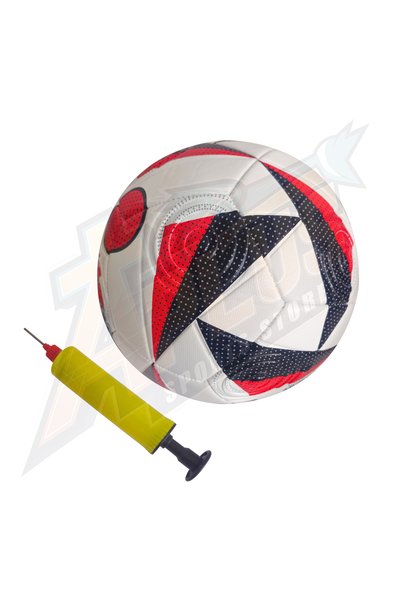 European Football Championship No:5 Match Ball Suitable for Carpet Field Grass Concrete Floor Pump