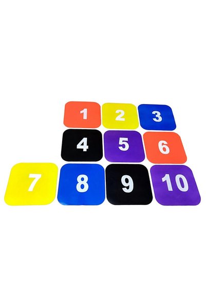 Cnk-20 Training Rubber Dish Set 10 Pieces