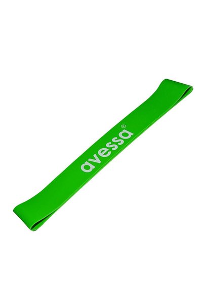 Latex Aerobic Band Medium Hardness Green Color Lab 20