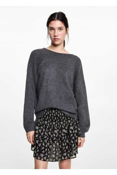 Floral Print Flounced Skirt