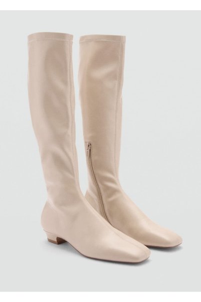 Long Boots with Zipper