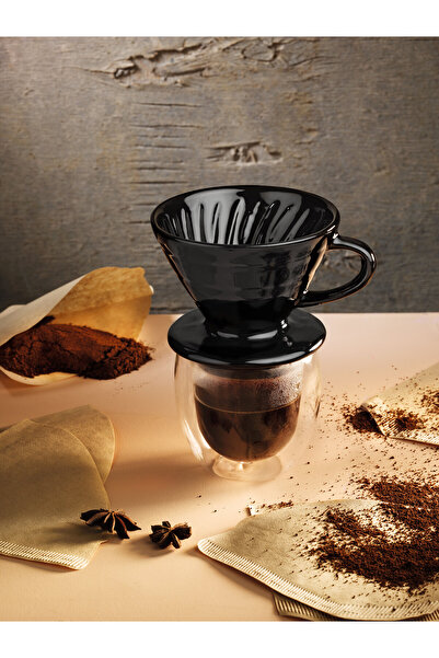 Керамички црн дрипер V60