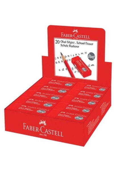 Faber-Castell Student Eraser 20 Pieces 5130187222   (20 Pack)