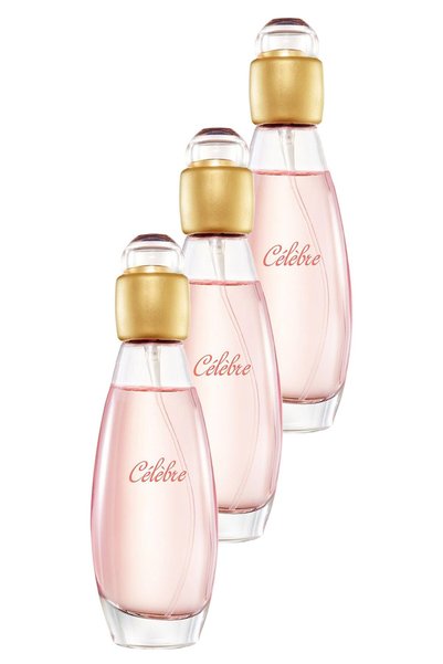 Celebre Women's Perfume 50 Ml. Triple Set