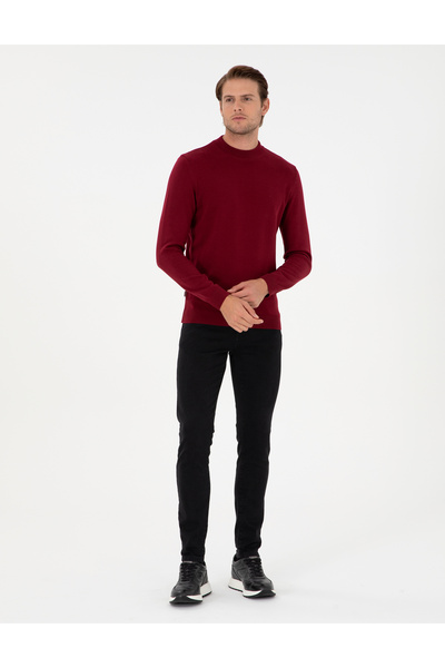 Black Slim Fit Jean Pants 50299876-VR046