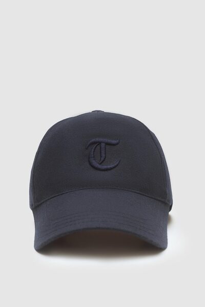 Navy Blue Plain Hat