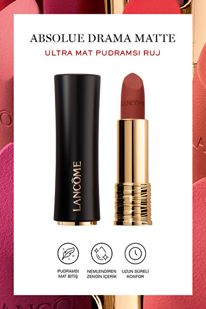 L'Absolu Rouge Drama Matte ултра мат кармин 222 3614274187939